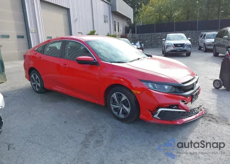 2019 Honda Civic Lx z USA, uszkodzony, nr VIN 2HGFC2F67KH538154